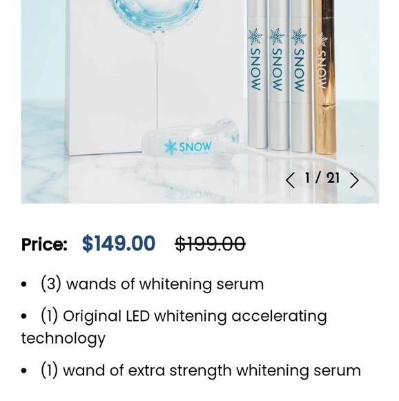 All-In-One SNOW TEETH WHITENING KIT - Picture 3 of 6